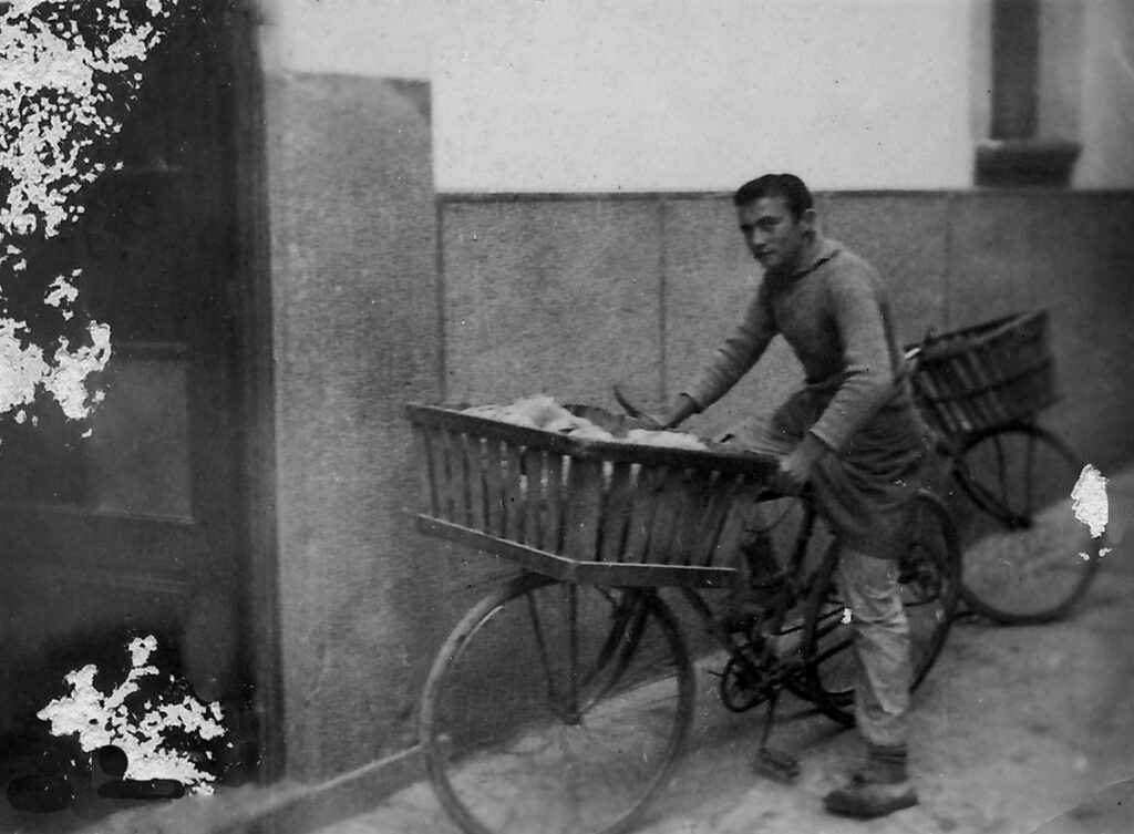 Bicicleta repartir pa
